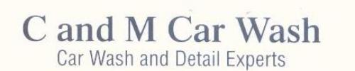 C & M Car Wash logo