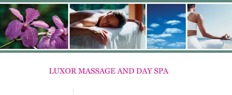 Luxor Day Spa logo